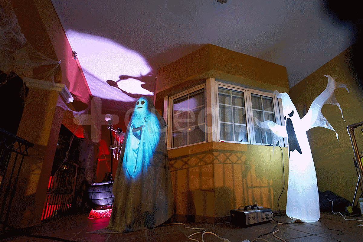 IMÁGENES La casa más terrorífica de Halloween en Albacete no falta a su  cita pese al Covid