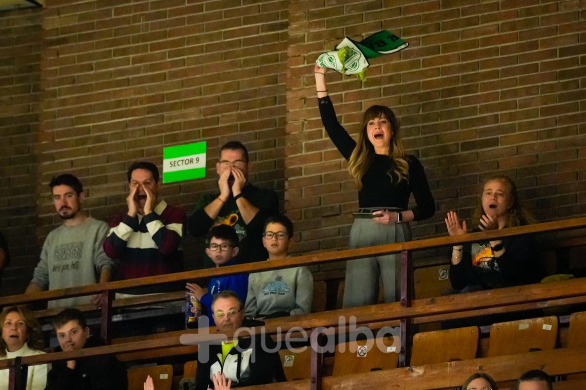 Albacete basket-Ponferrada afición baloncesto pabellón del parque