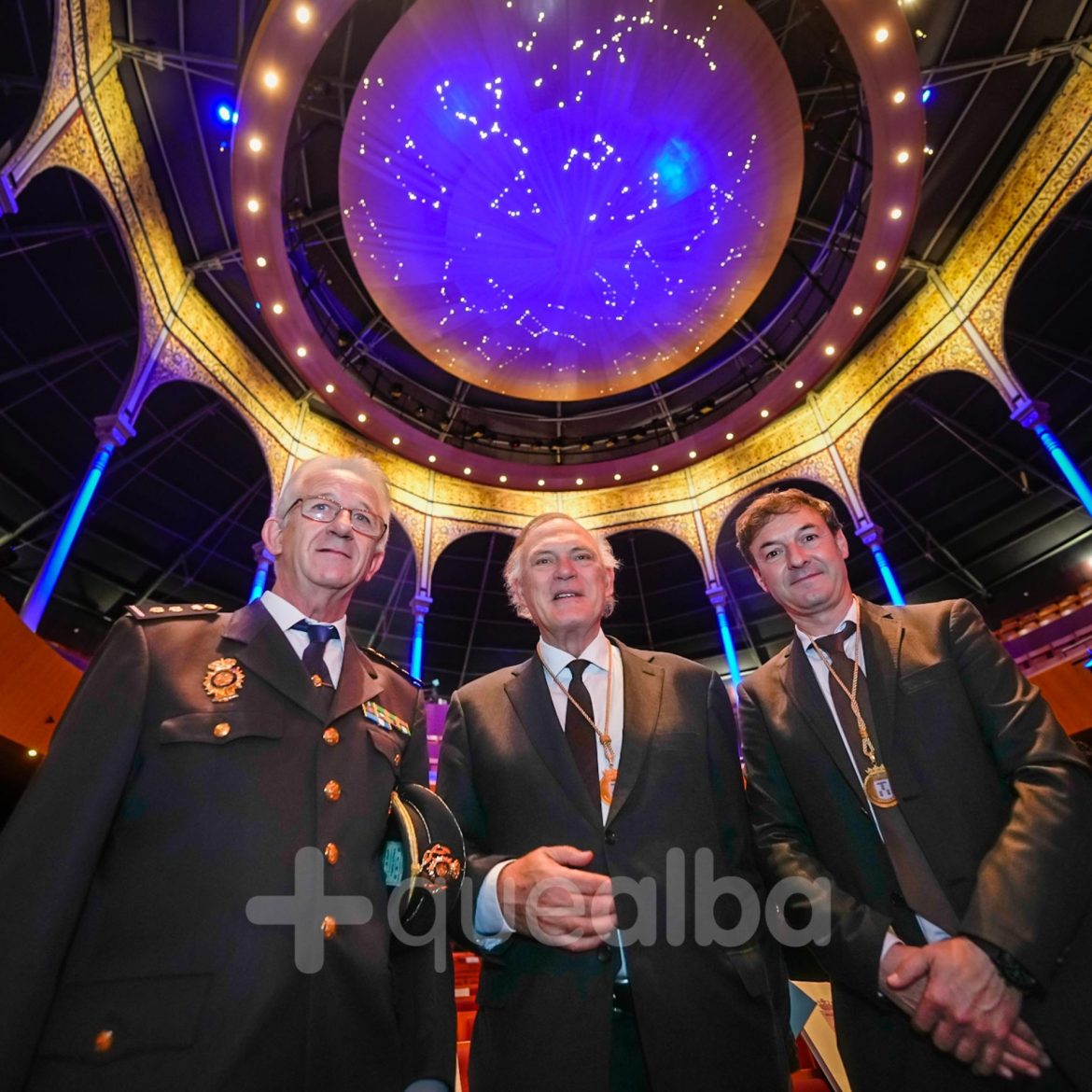 Albacete se rinde a Pedro Piqueras, Santi Denia, Pérez Castell y la Policía Nacional