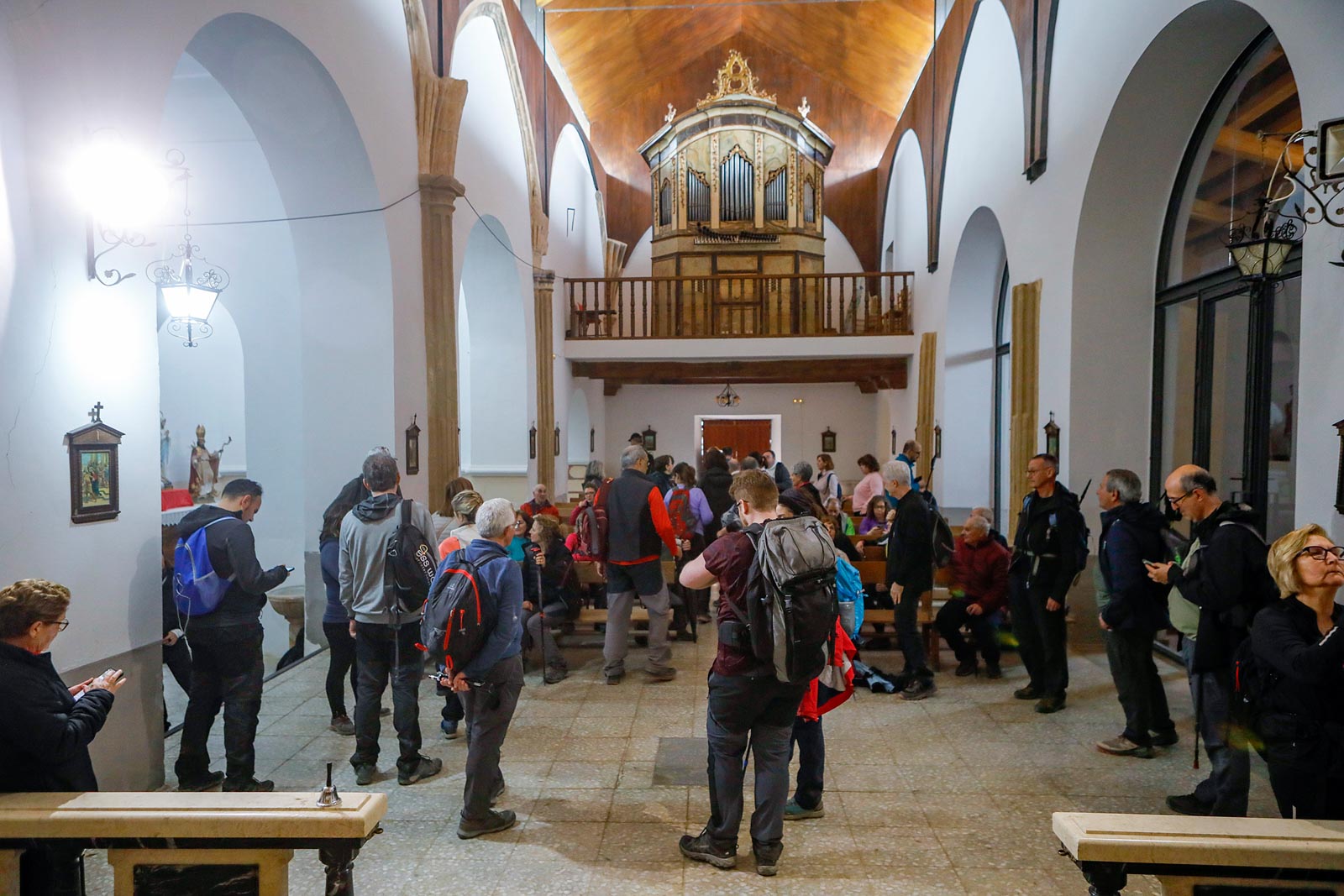 VI ruta senderista de la Diputación Provincial de Albacete, en Férez