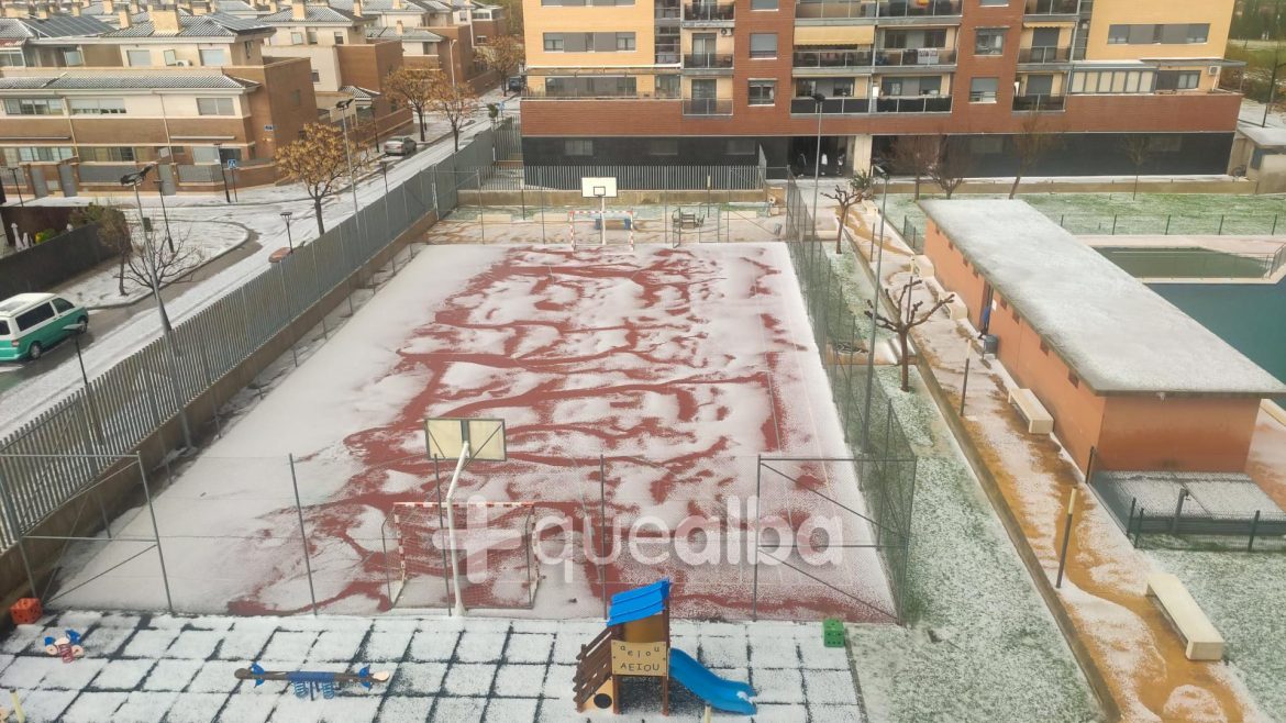 Granizada sobre Albacete
