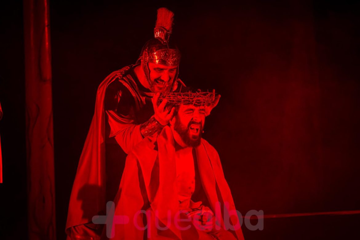 La Pasión obra de teatro sobre la Semana Santa en Chinchilla con Vicente Albujer