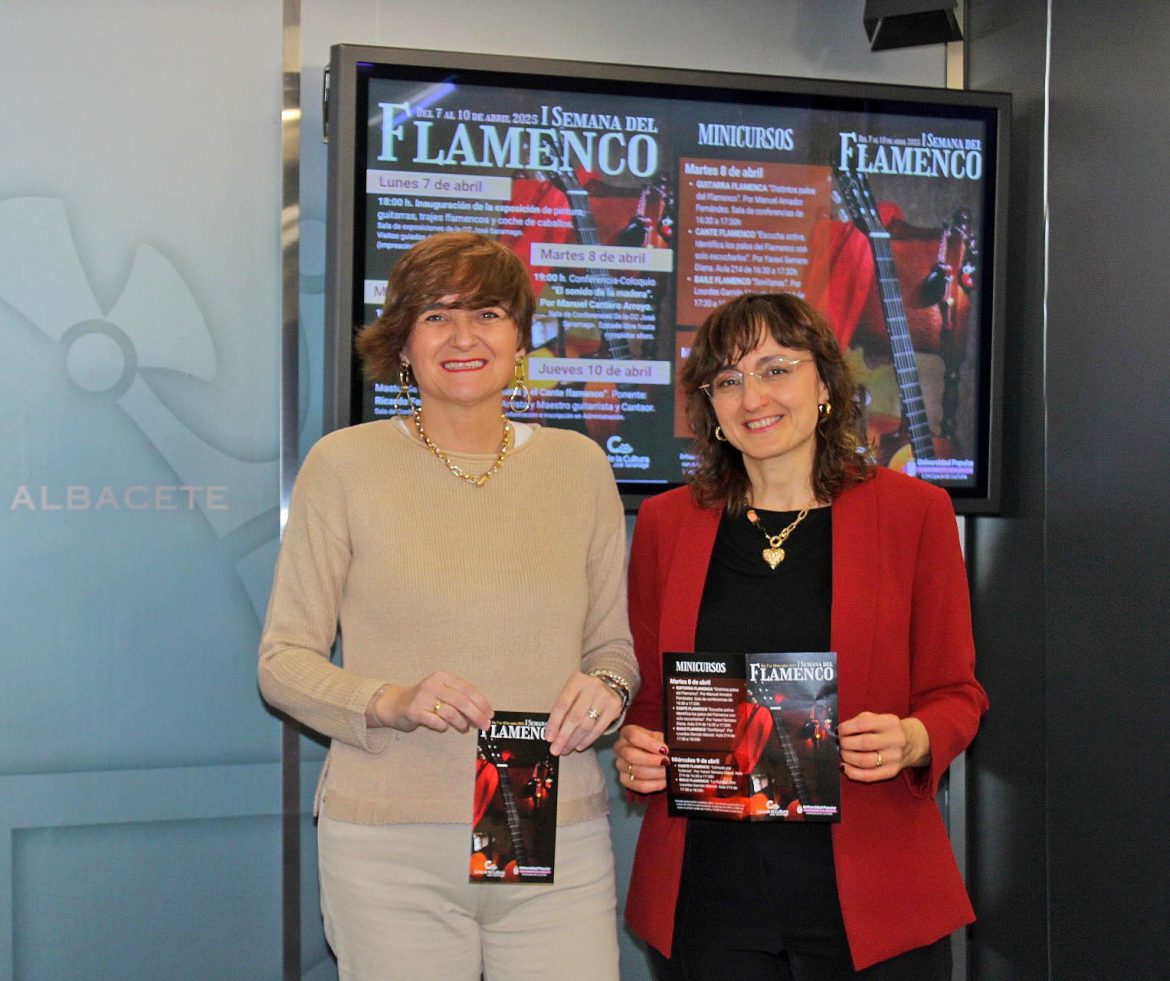 RP SEMANA FLAMENCA La concejala de Cultura, Elena Serrallé, ha presentado la primera edición de la Semana del Flamenco de la Universidad Popular, que tendrá lugar del 7 al 10 de abril en la Casa de la Cultura “José Saramago”