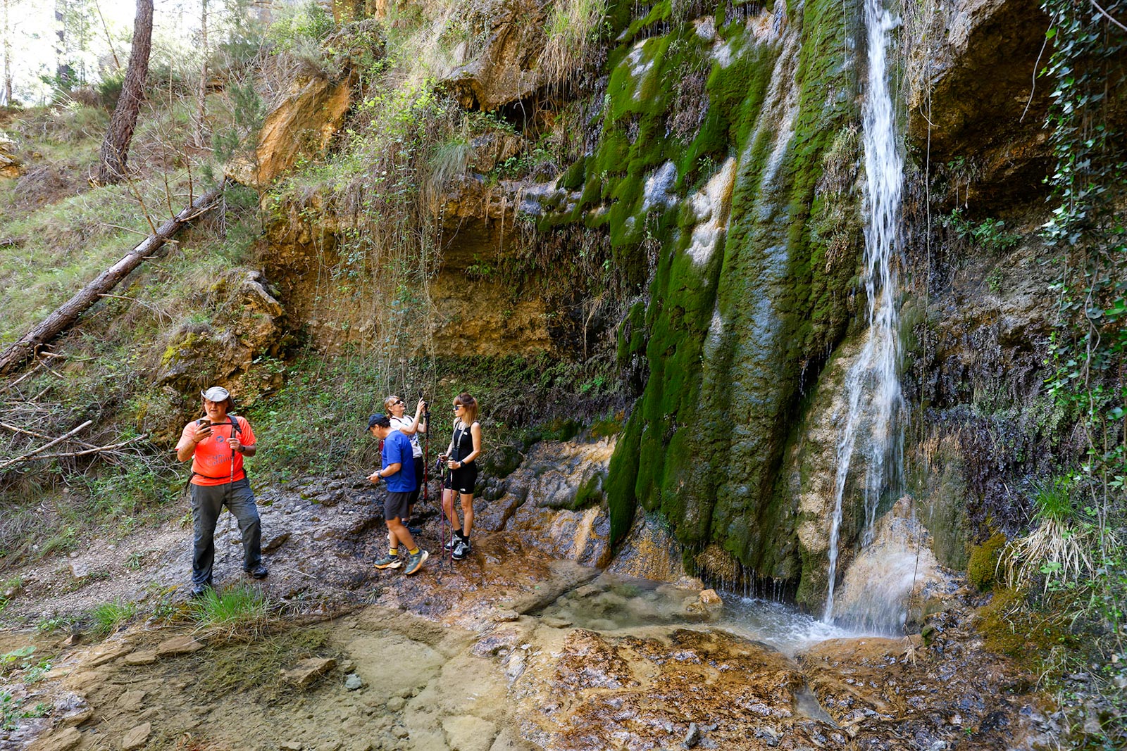 Esplendor del Parque Natural de los Calares del Mundo y la Sima, en la 1ª Travesía por el Mentiras, Molejón de Moropeche y Argel, impulsada por la Diputación