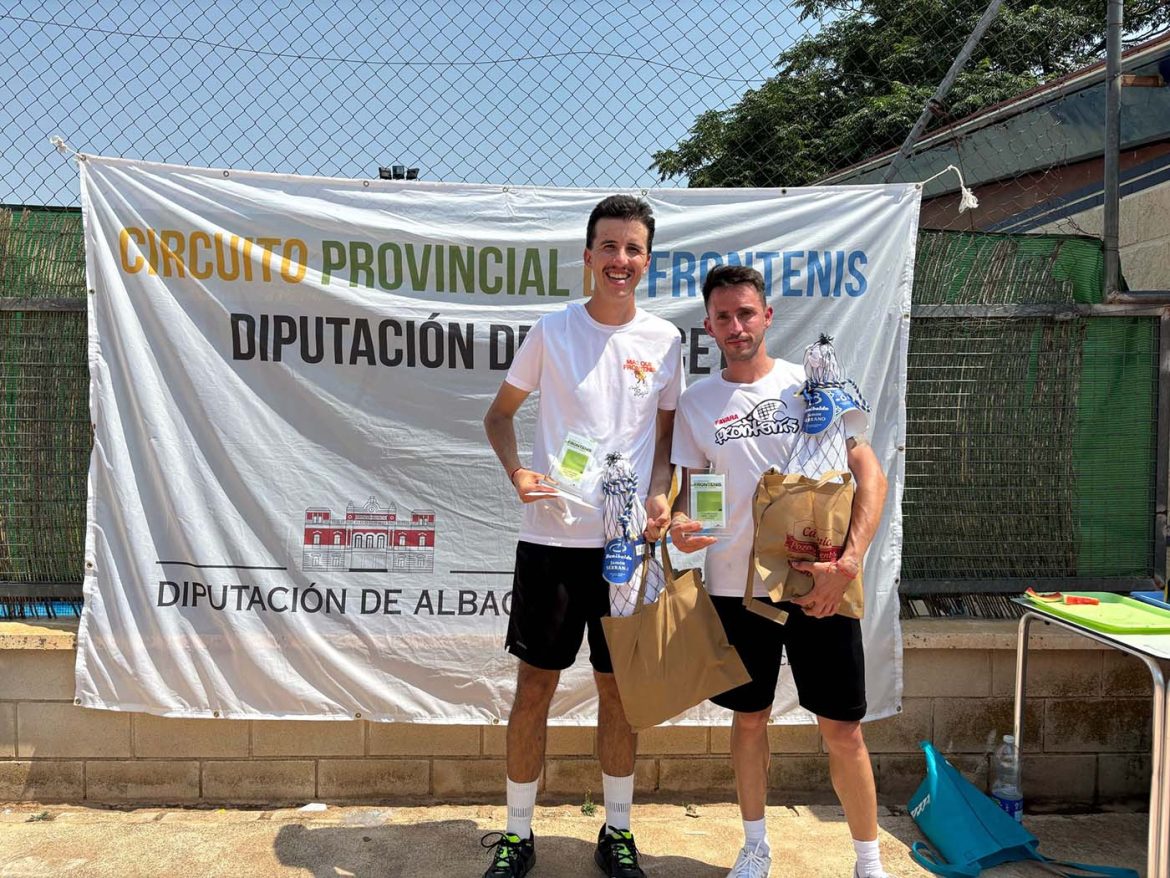 CAMPEONES II CIRCUITO PROVINCIAL DE FRONTENIS DE ALBACETE POZO LORENTE
