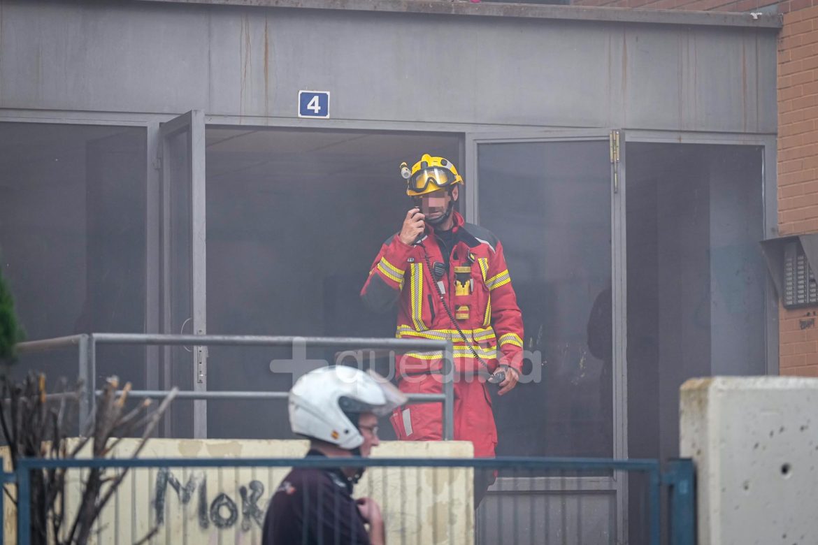 Incendio edificio Albacete