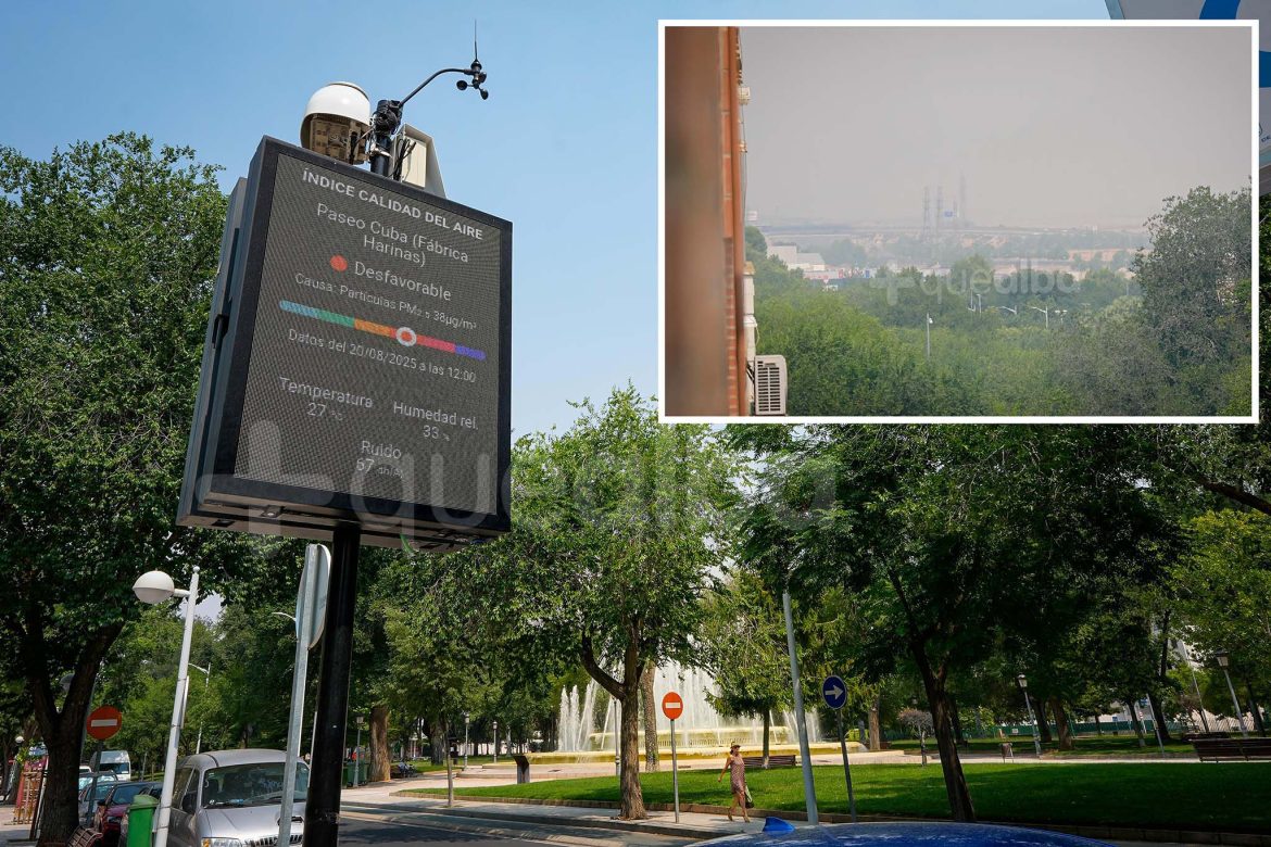 calidad-aire-mala-albacete-humo-incendios Mala calidad del aire en Albacete por el humo de los incendios que estos días hay en España