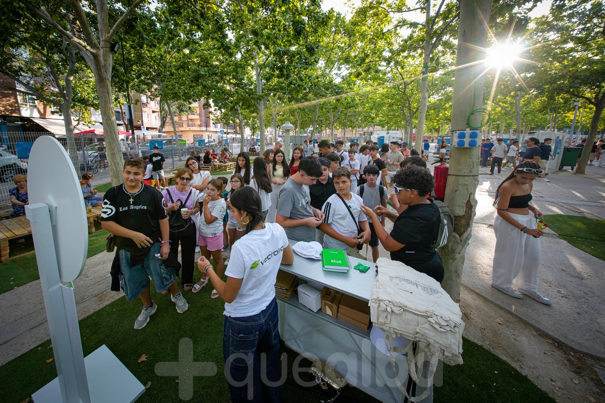 Aguas de Albacete zona de hidratación Feria de Albacete 2025