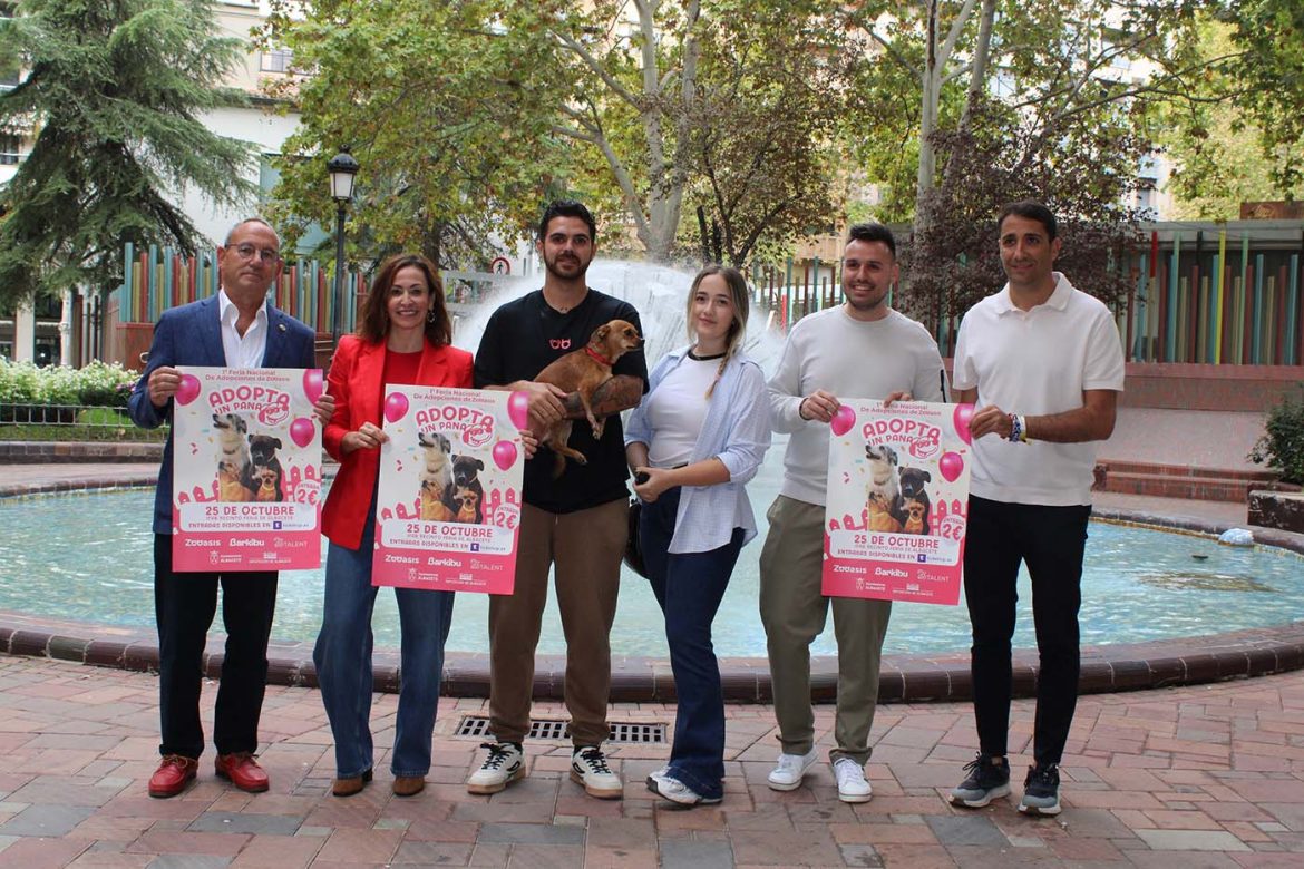 Presentación I Feria Nacional de Adopciones de animales en Albacete