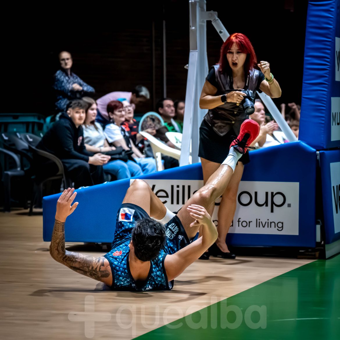 Albacete Basket-Lobe Huesca partido de Leb Plata en el Pabellón del Parque