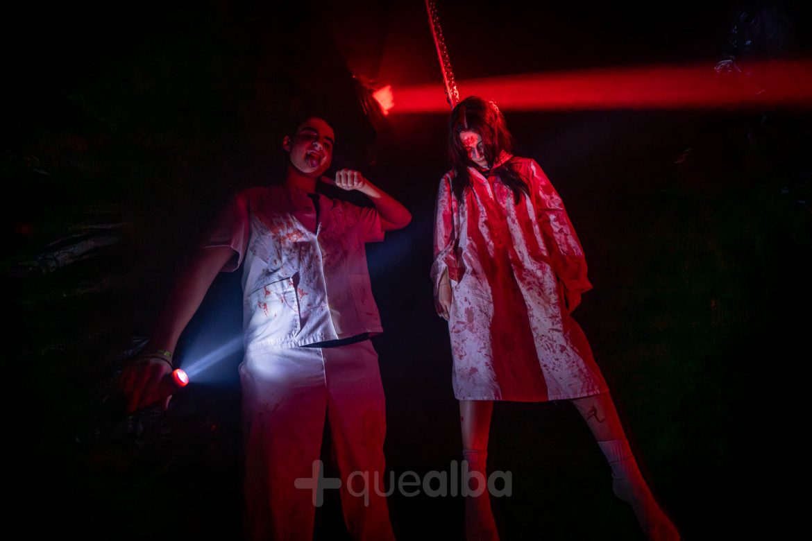 _JMA9340 Halloween en el IES Diego Siloé y su pasaje del terror