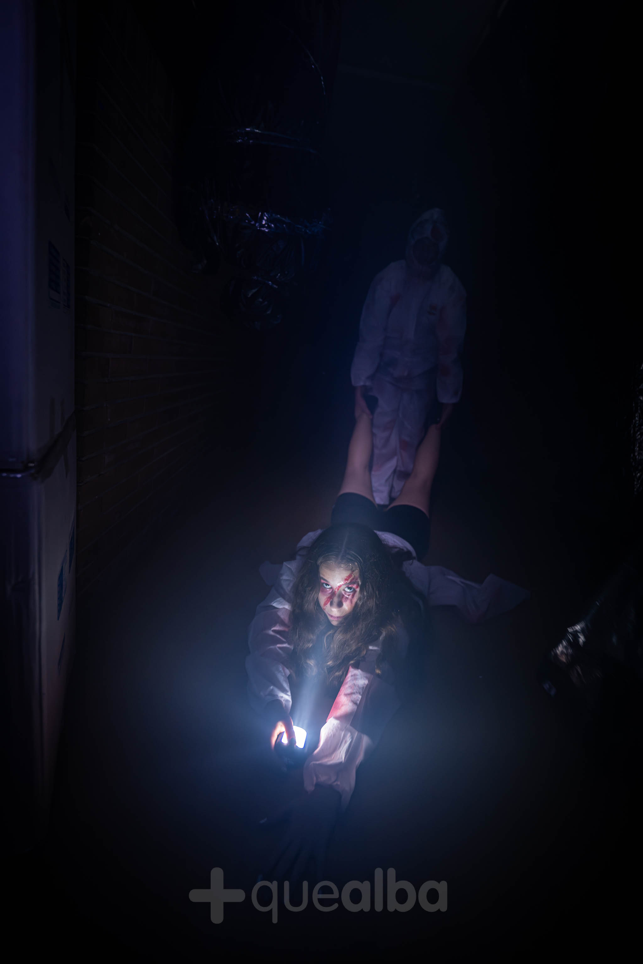 Halloween en el IES Diego Siloé y su pasaje del terror