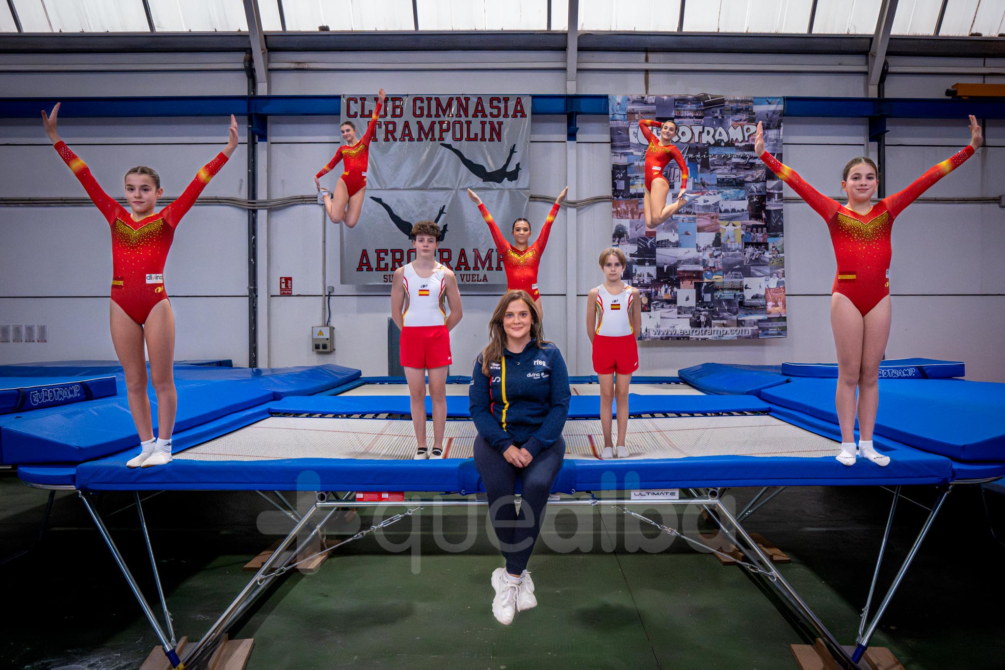 Trampolín Albacete los clasificados para el Mundial de Pamplona