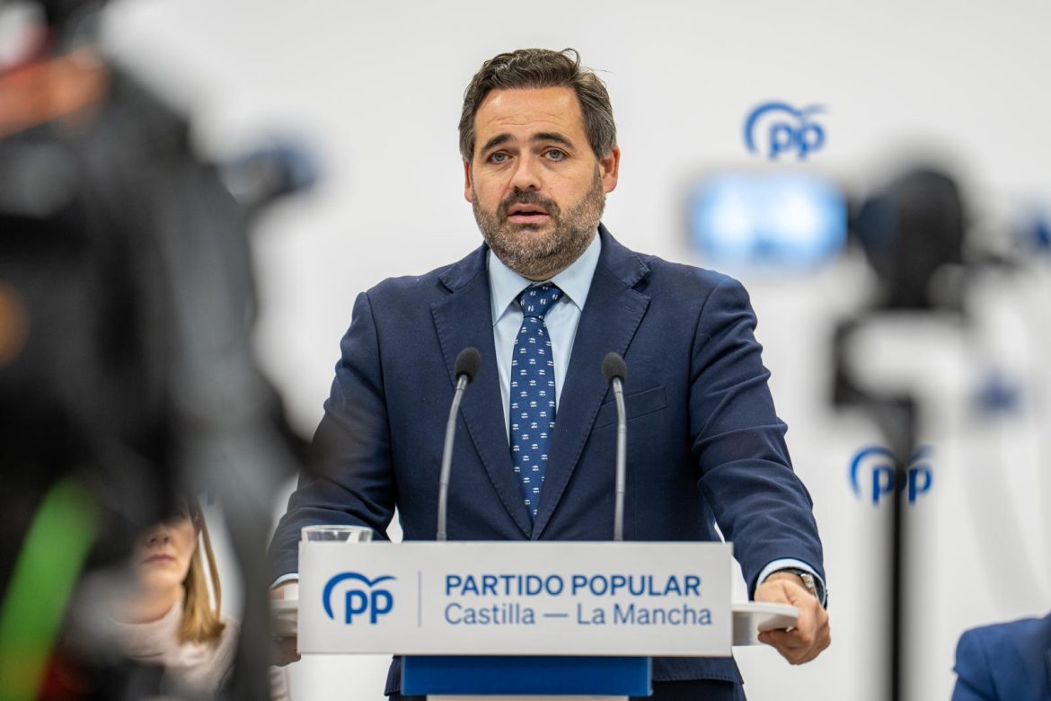 El presidente del Partido Popular de Castilla-La Mancha, Paco Núñez