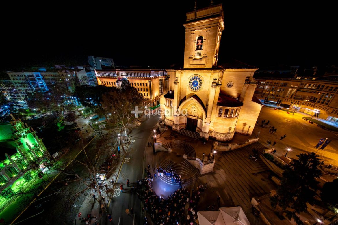 Catedral de Albacete nueva iluminación