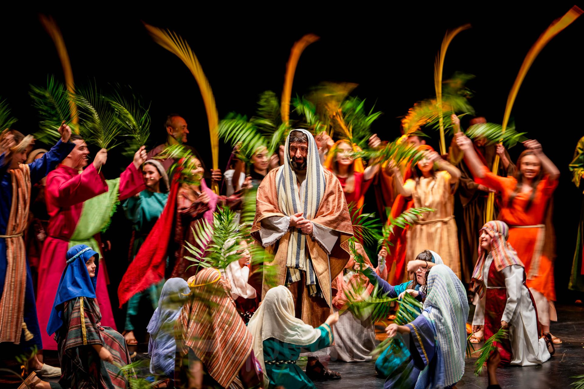 La Pasión de Jesús está de vuelta en Chinchilla de Montearagón, de nuevo con el crack de Vicente Albujer en el papel protagonista